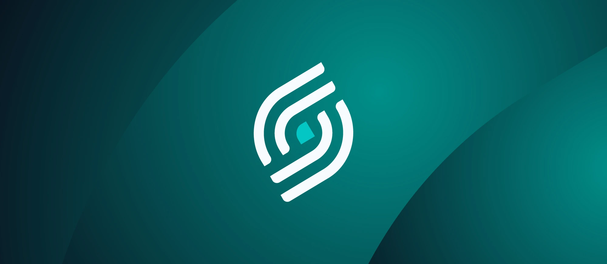 A depiction of IdentIT's logo on a dark green background in their updated brand.