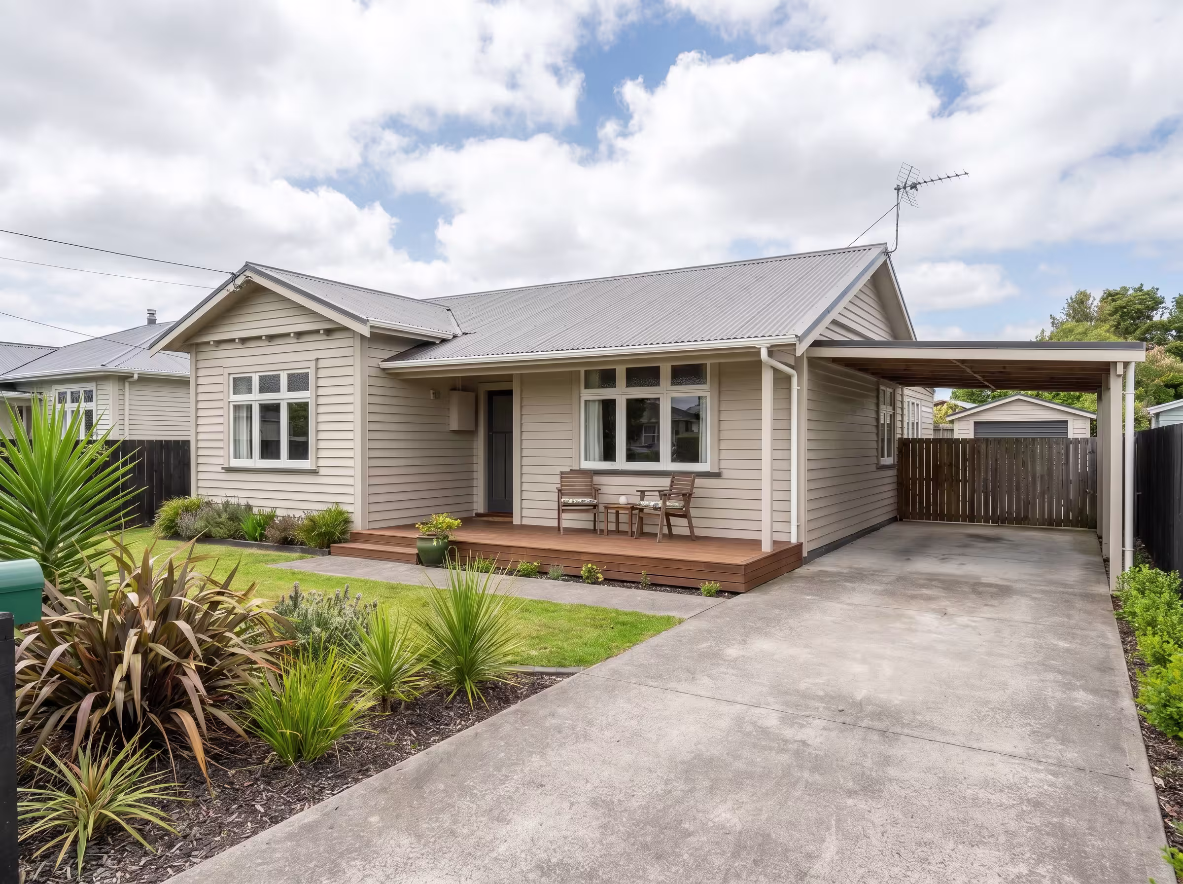 Dated existing kiwi home