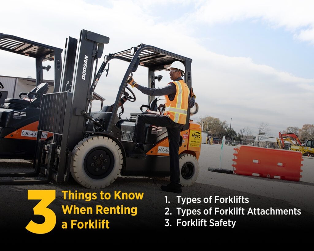 forklift rental near me in Dubai