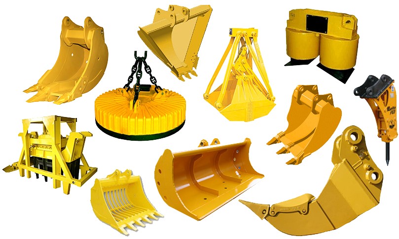 excavator attachments rental Dubai