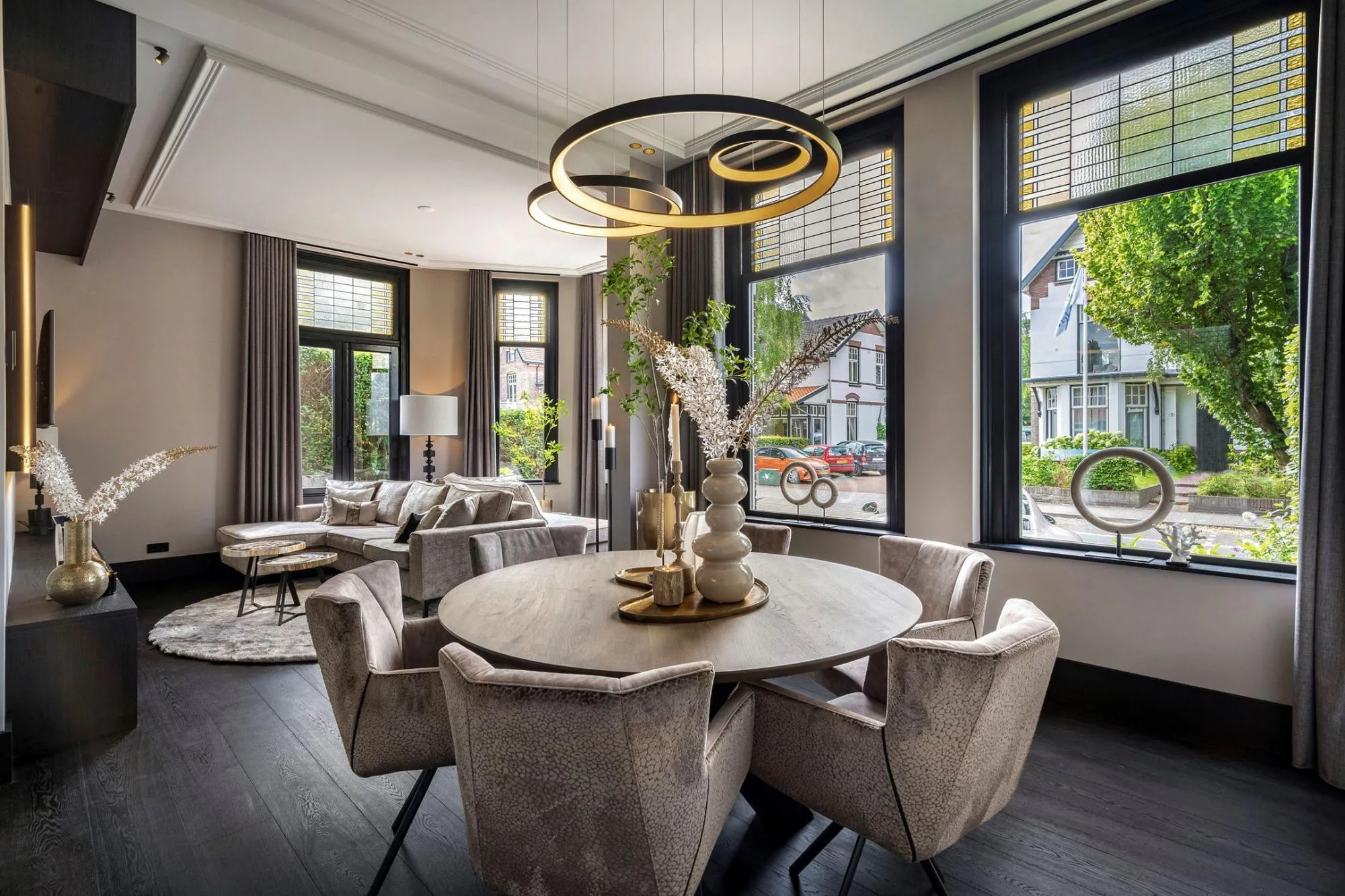 Interieurbeeld 5 uit project 'Een hotelchique villa' in Bussum door Kötter Studio