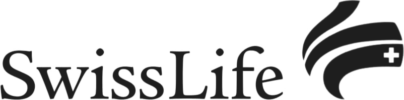 Swiss Life company logo in red text.