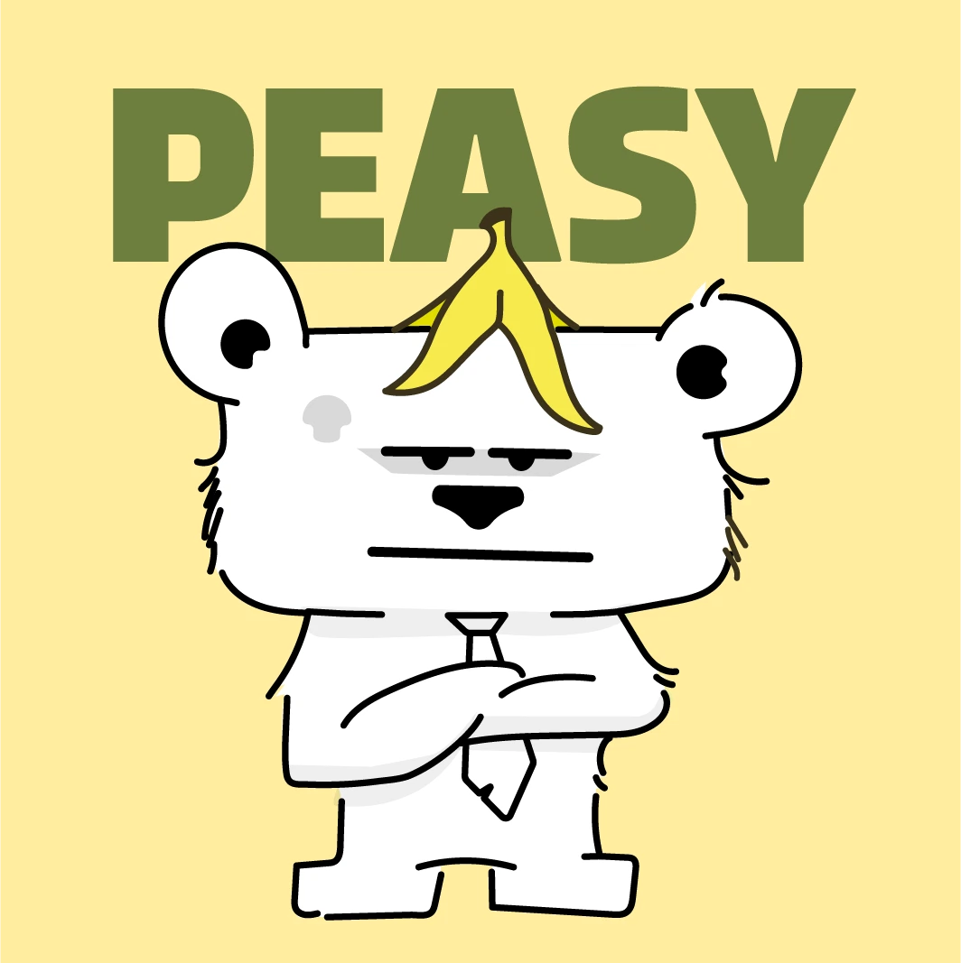 Mascotte du compstage c'est Peasy l'ours polaire. 