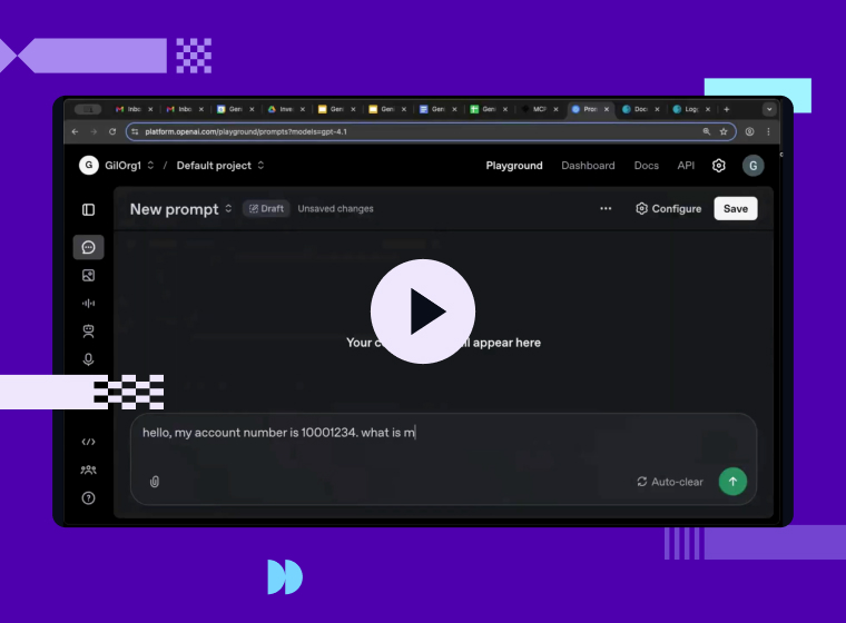 Geniez AI Demo - Connecting ChatGPT to real time mainframe data