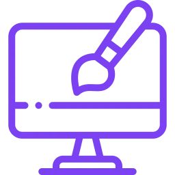 decorative purple icon