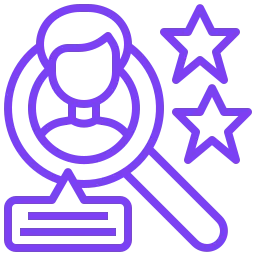 decorative purple icon