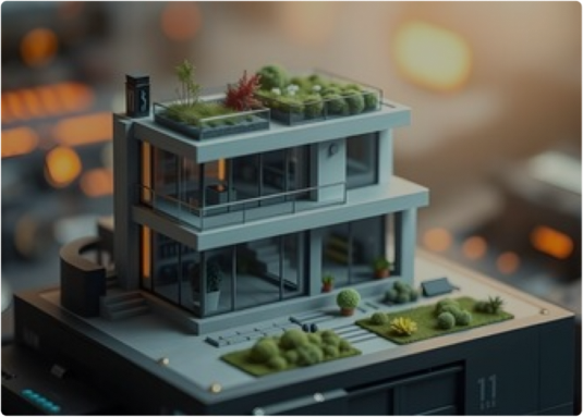 Aalto mobile app UI with two home listings and a title at the top saying 12 new matches