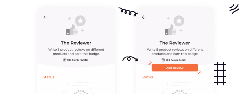 challenge buttons for call to action