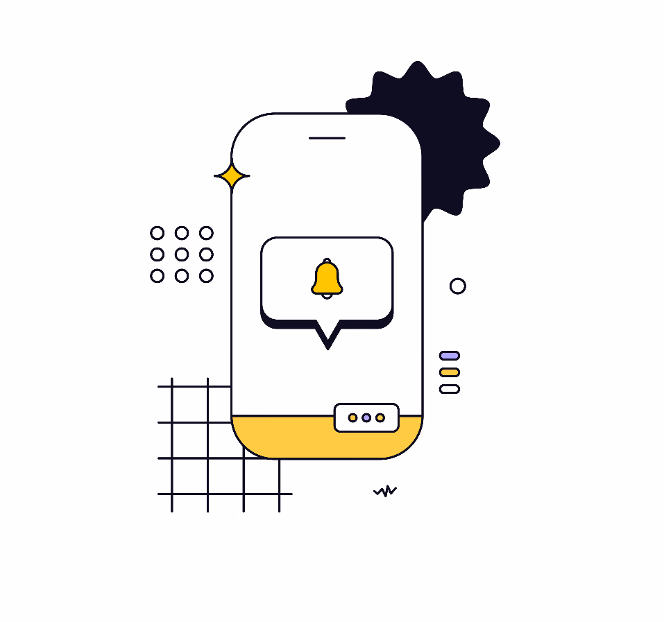 Another type of outbound marketing campaigns is mobile push messages