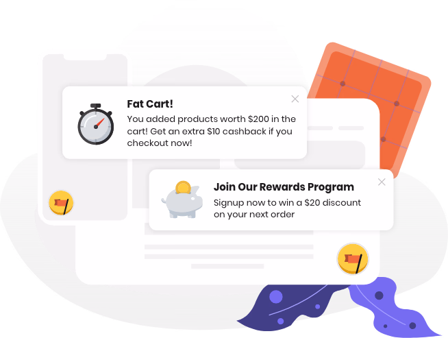 Sample of Gameball's loyalty and rewards program