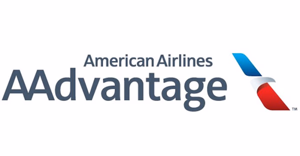 American Airlines AAdvantage logo with the airline tail fin symbol.