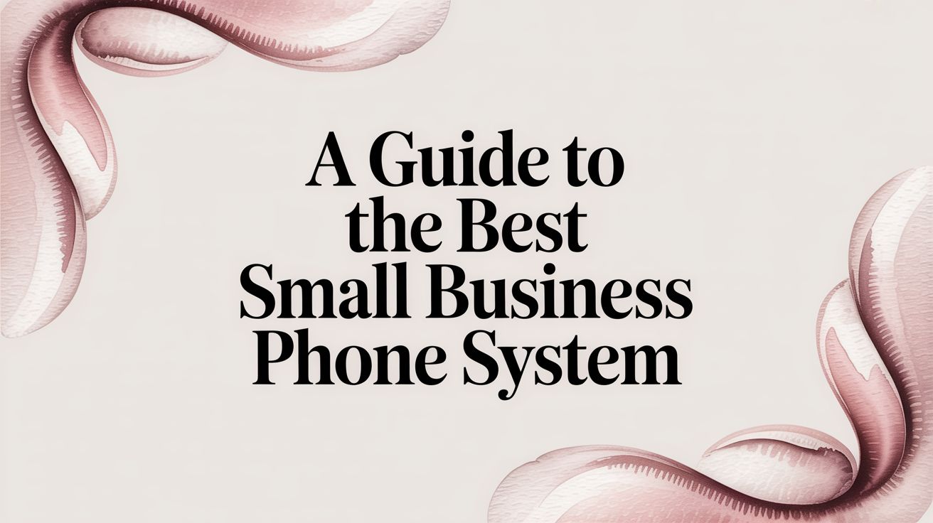 A Guide to the Best Small Business Phone System