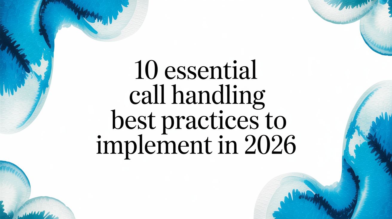 10 Essential Call Handling Best Practices to Implement in 2026