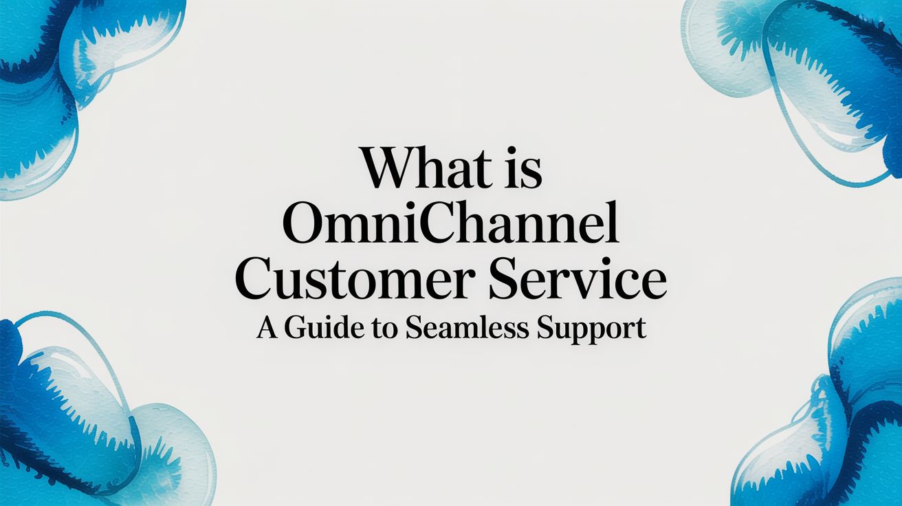 What Is Omnichannel Customer Service A Guide to Seamless Support