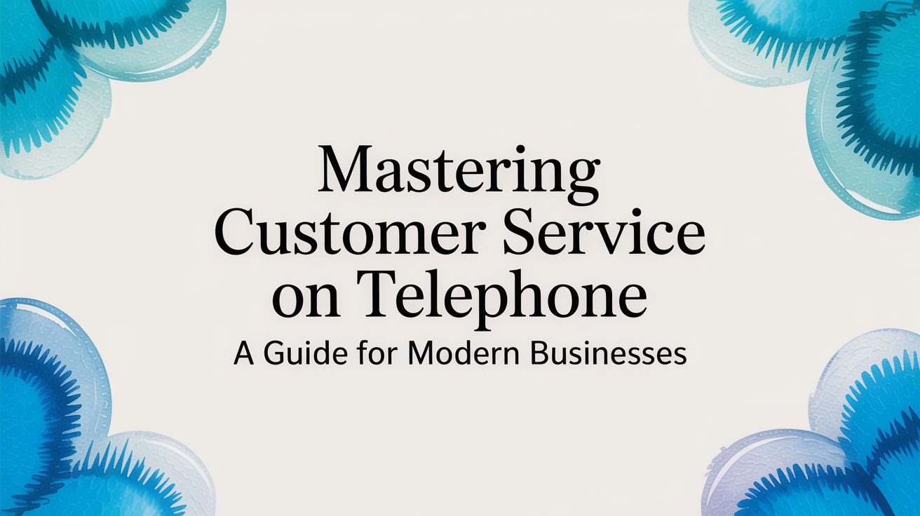 Mastering Customer Service on Telephone: A Guide for Modern Businesses
