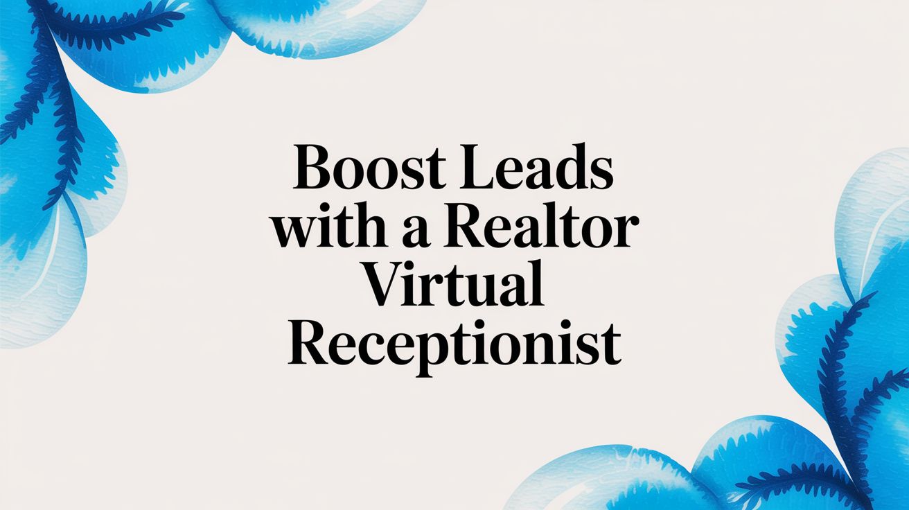 Boost Leads with a realtor virtual receptionist