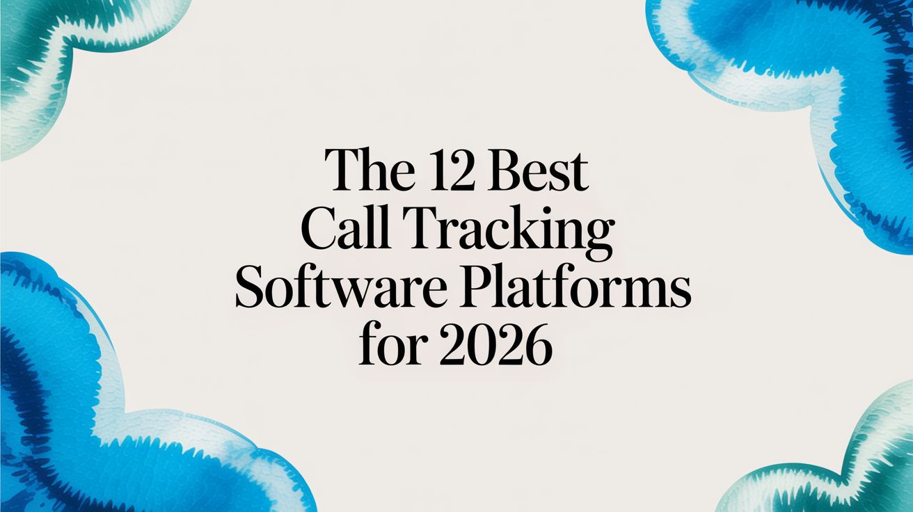 The 12 Best Call Tracking Software Platforms for 2026