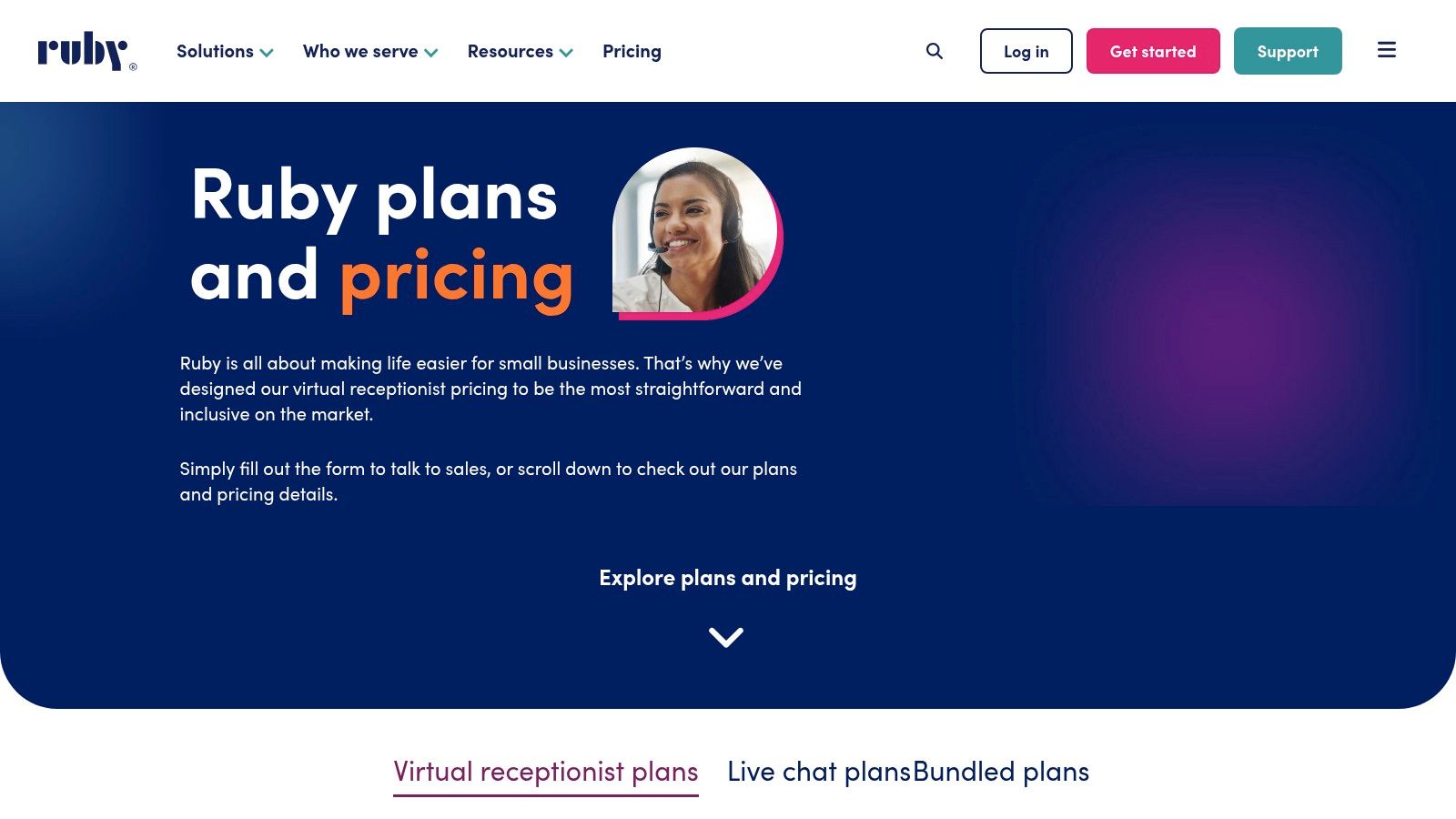 Ruby (Ruby Receptionists)