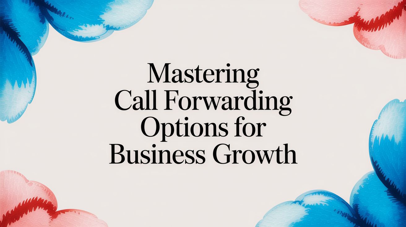 Mastering Call Forwarding Options for Business Growth