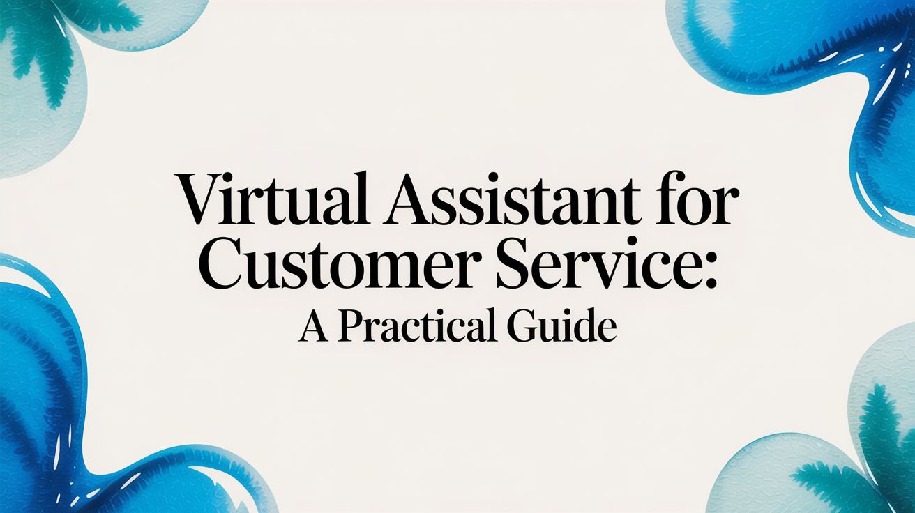 Virtual Assistant for Customer Service: A Practical Guide