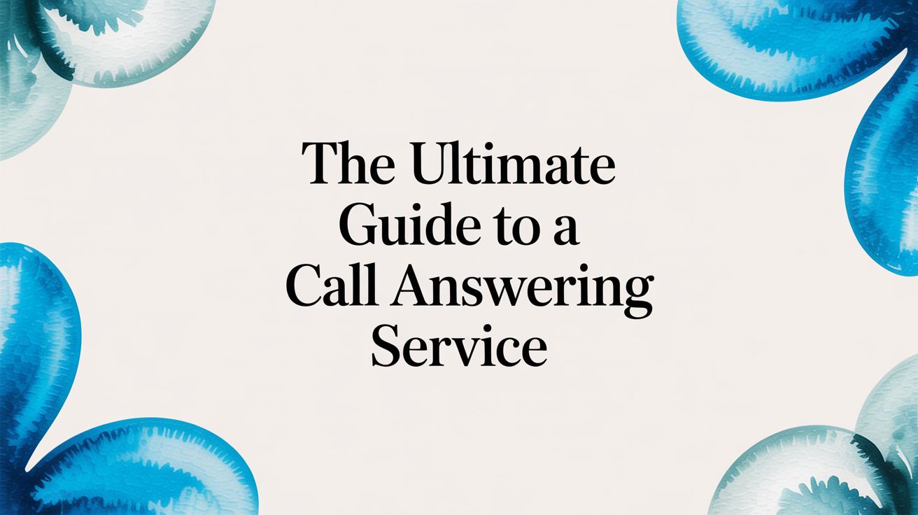 The Ultimate Guide to a Call Answering Service