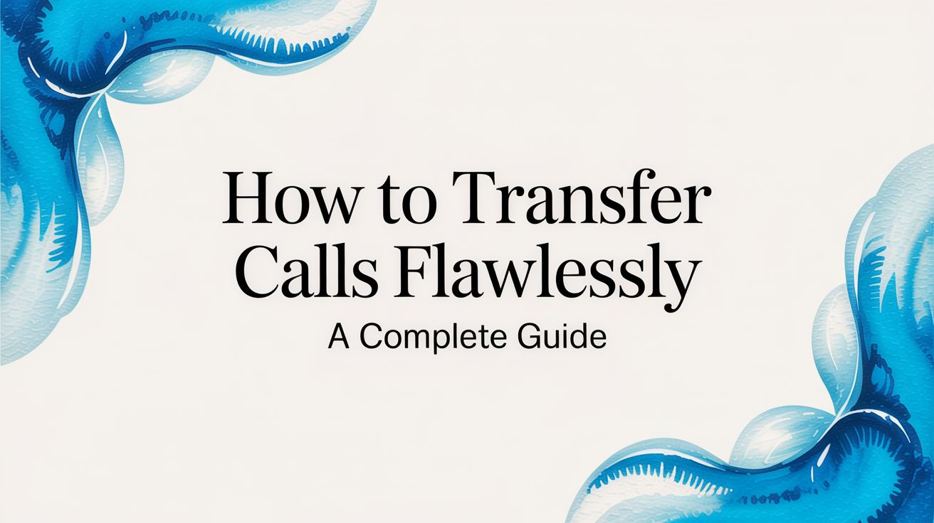 How to Transfer Calls Flawlessly: A Complete Guide for 2026