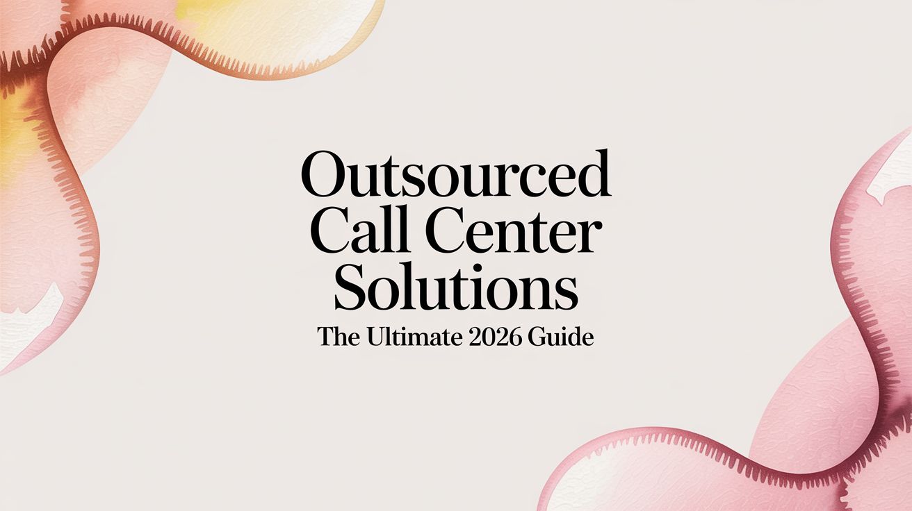 Outsourced Call Center Solutions The Ultimate 2026 Guide