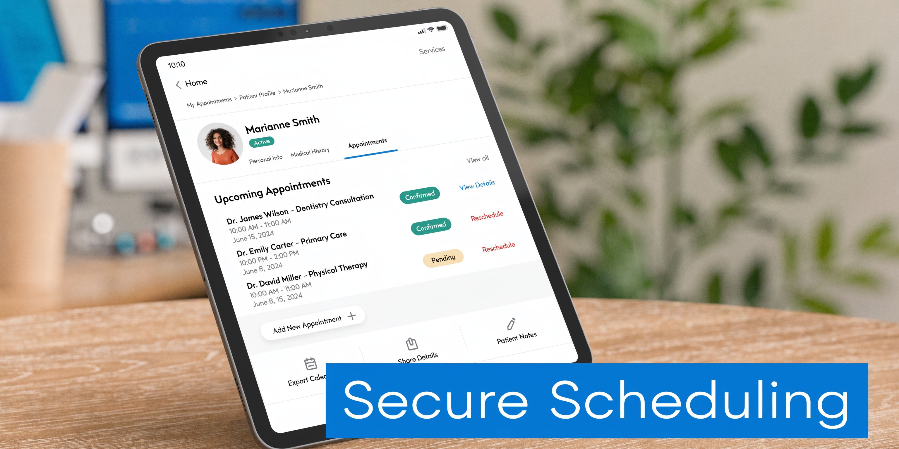 Screenshot from https://recepta.ai/platform/dashboard-example