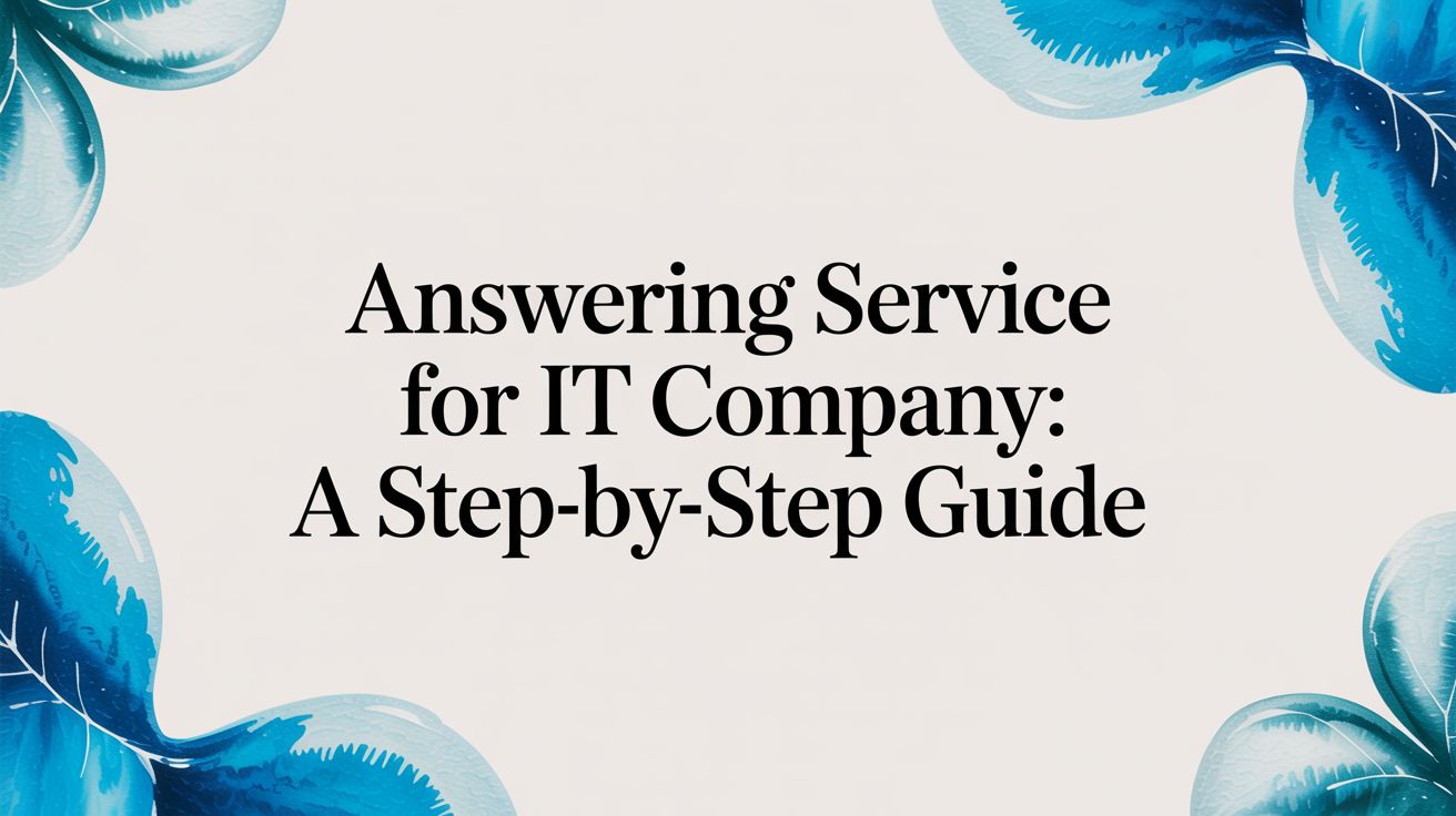 Answering Service For IT Company: A Step-by-Step Guide