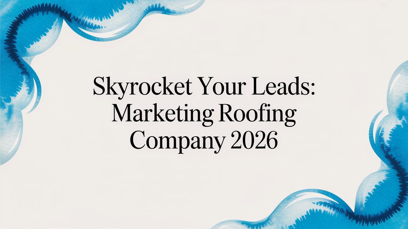 Skyrocket Your Leads: Marketing Roofing Company 2026