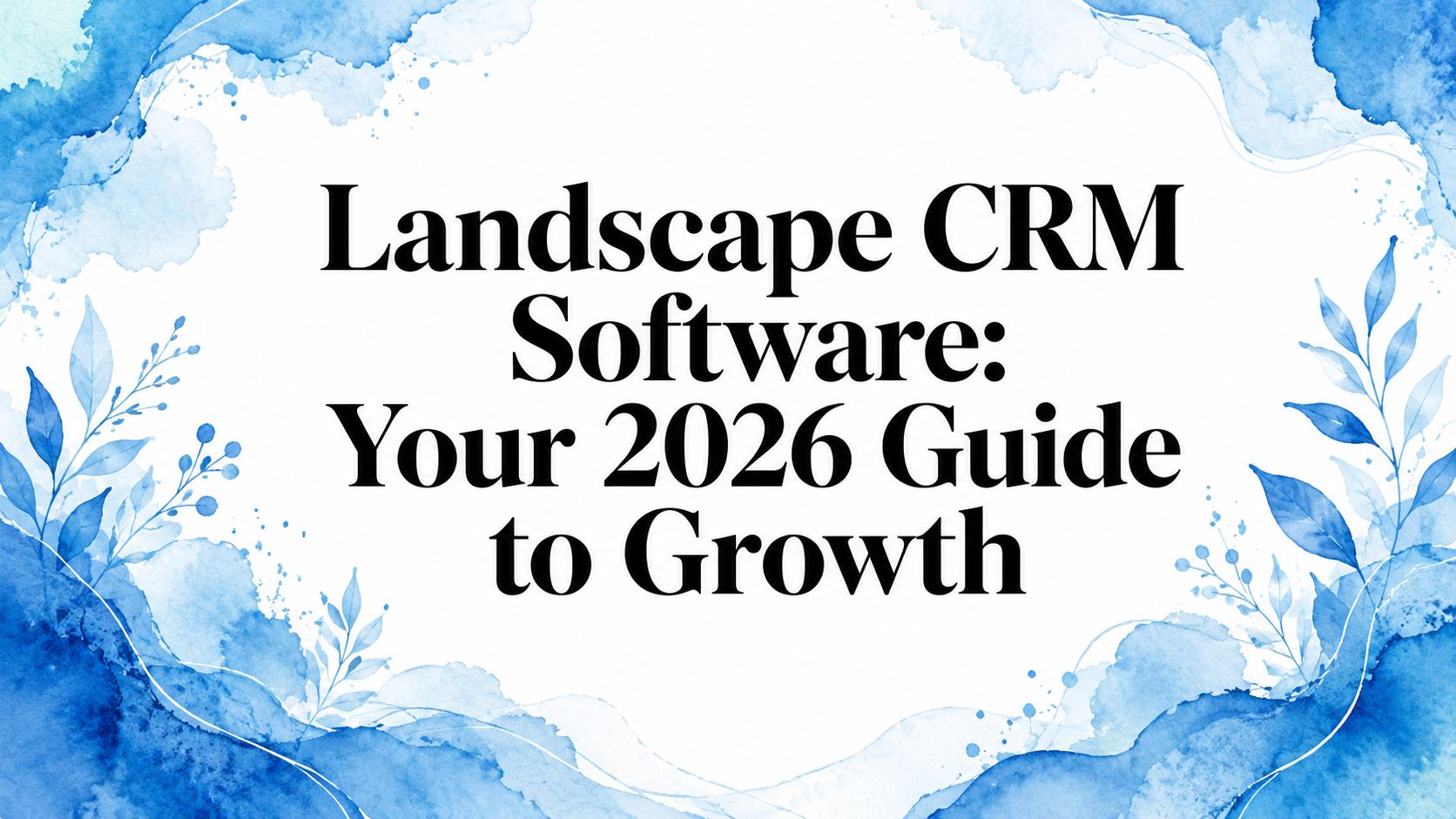 Landscape CRM Software: Your 2026 Guide to Growth
