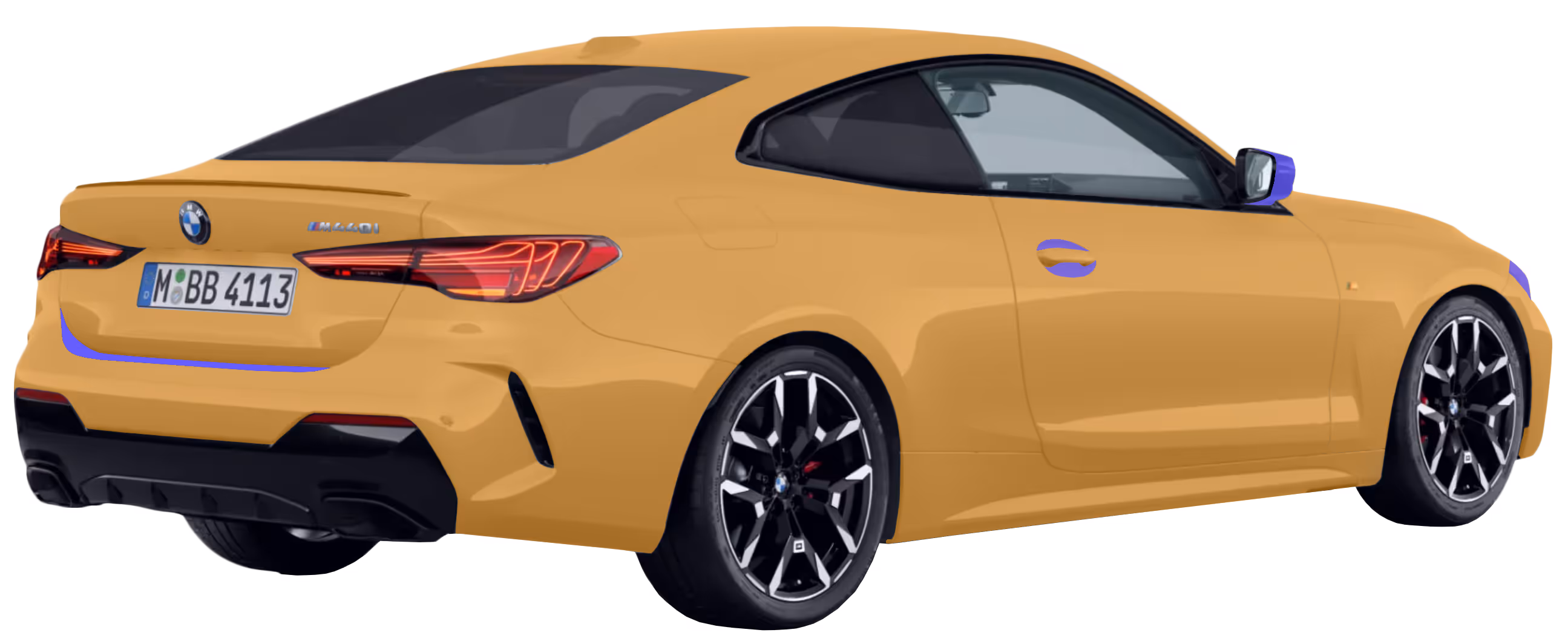 Ceramika Folia PPF Basic tyl samochodu