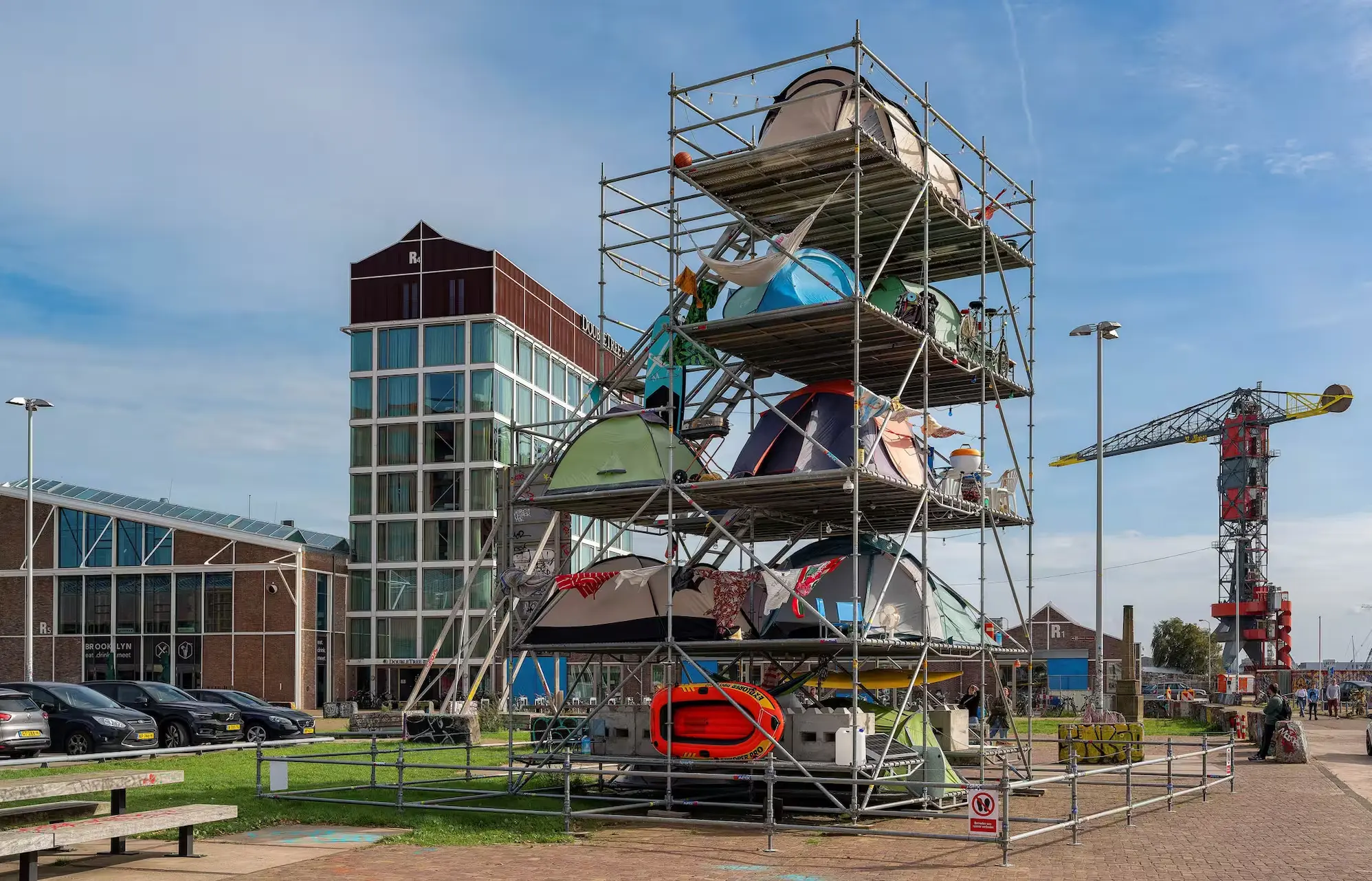 Hoogbouw Camping Nature City