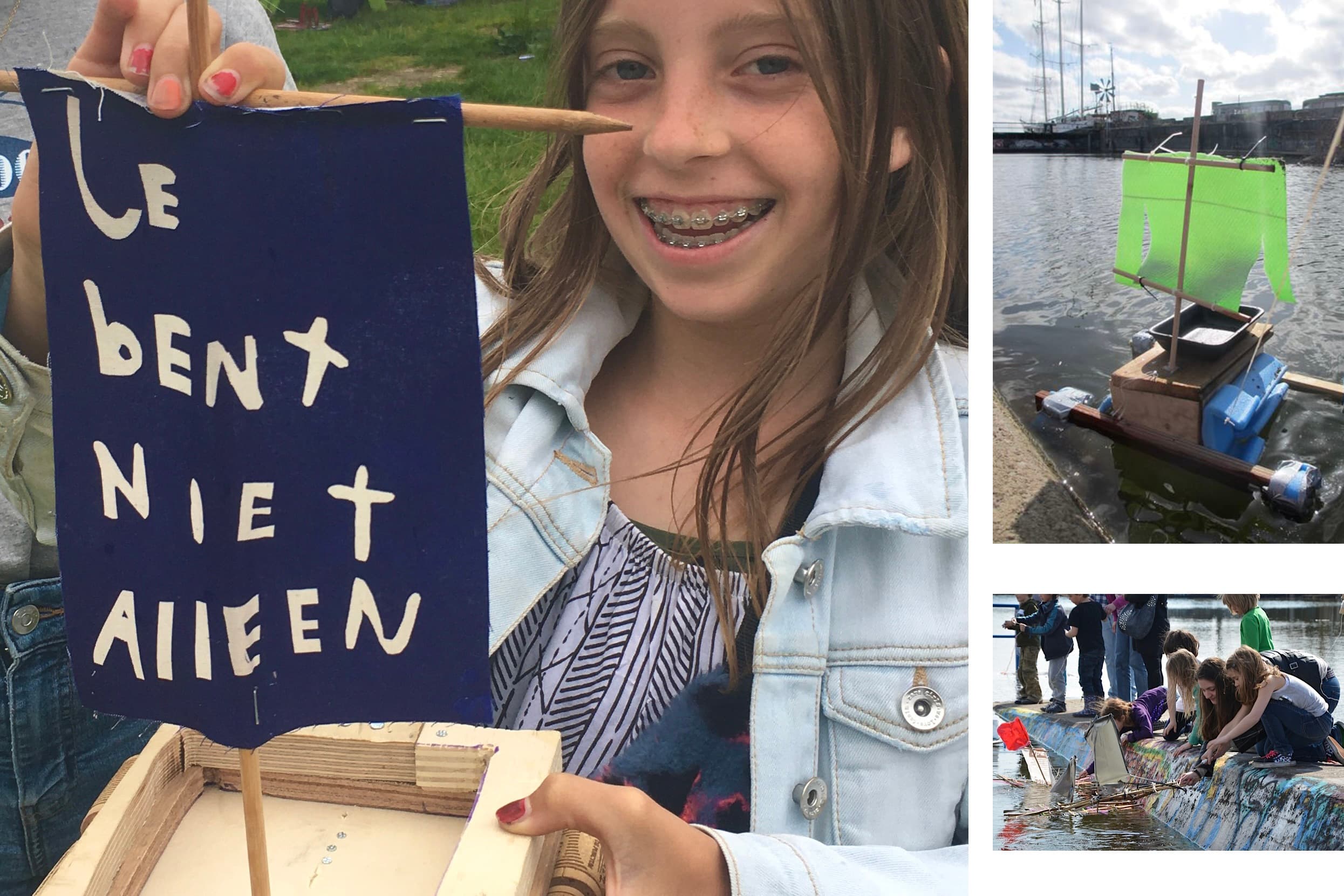NDSM Kinderatelier | Drijvende Boodschappen 
