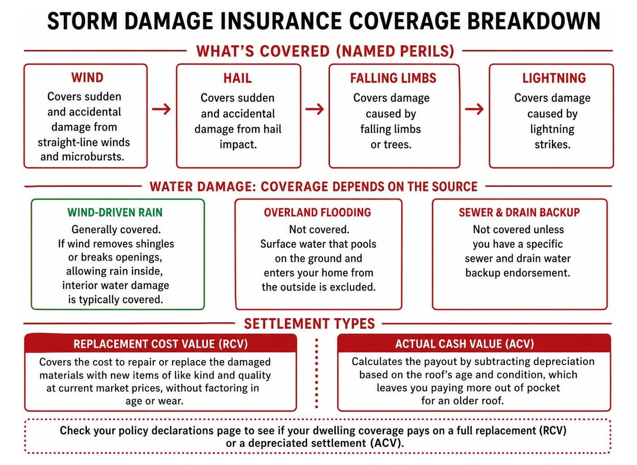 storm damage insurance coverage breakdown storm damage insurance coverage breakdown