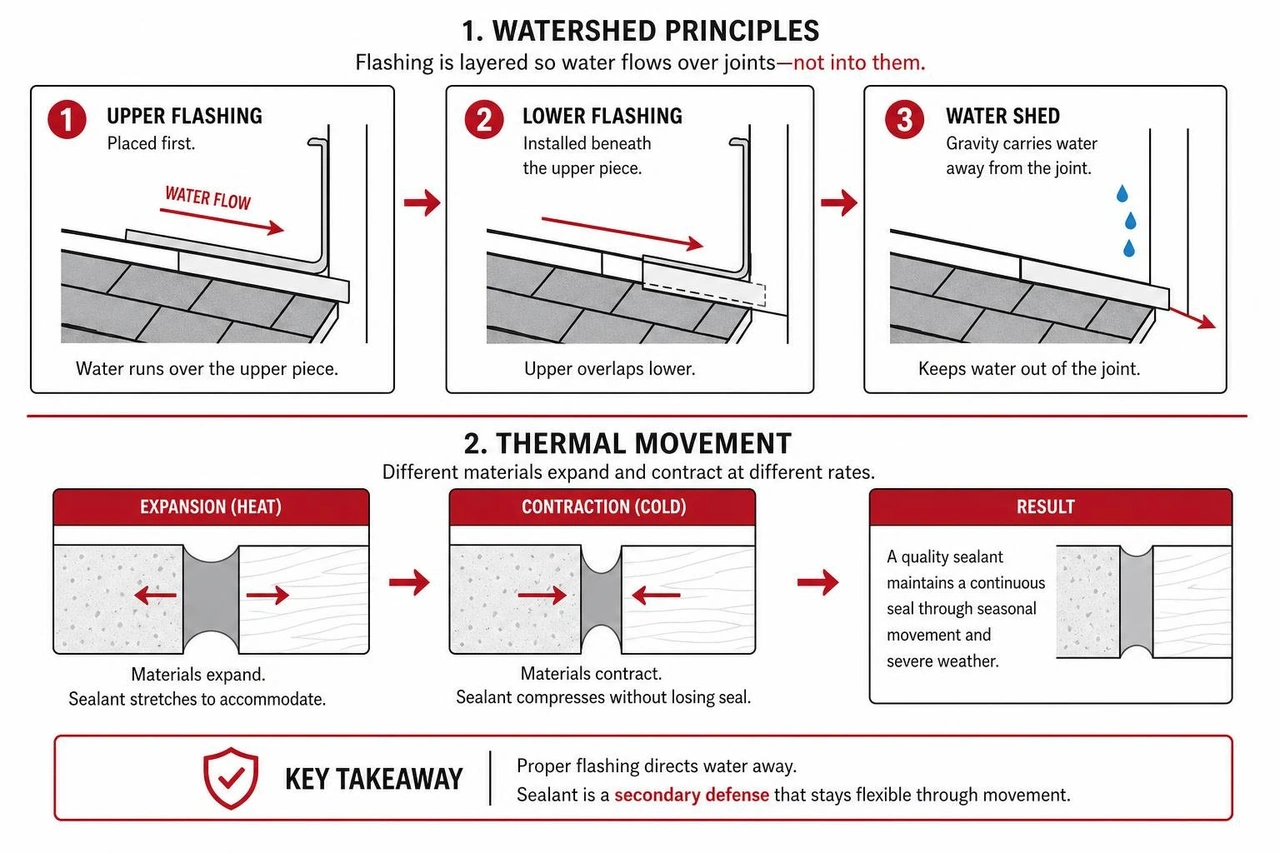 roof flashing watershed principles and thermal movement roof flashing watershed principles and thermal movement