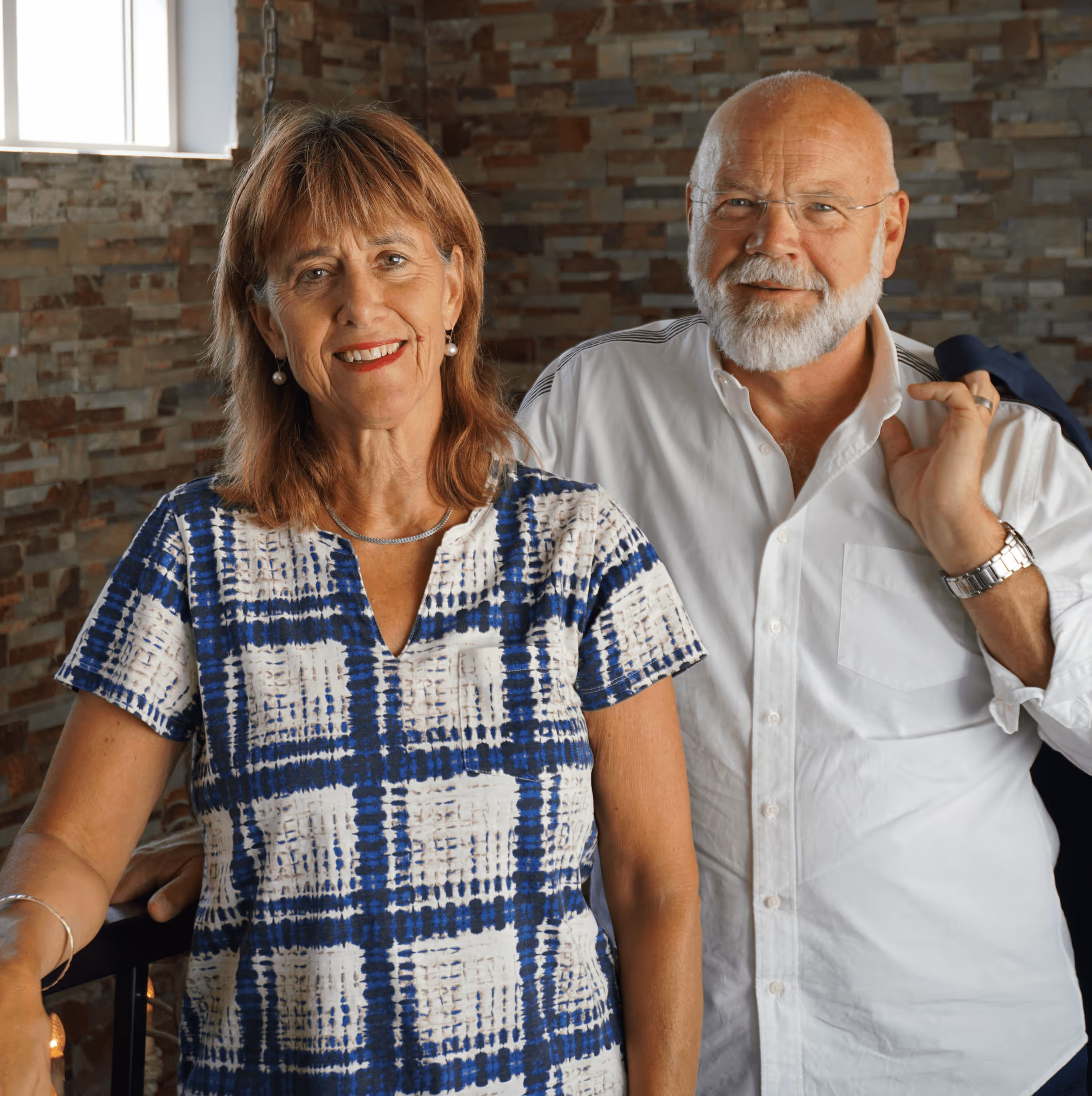 Two dressed up leadership coaches