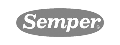 Logotyp för varumärket Semper.