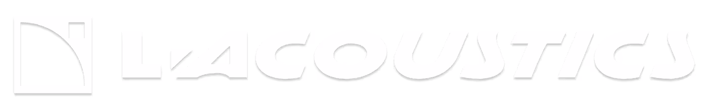 L-Acoustics logo in white