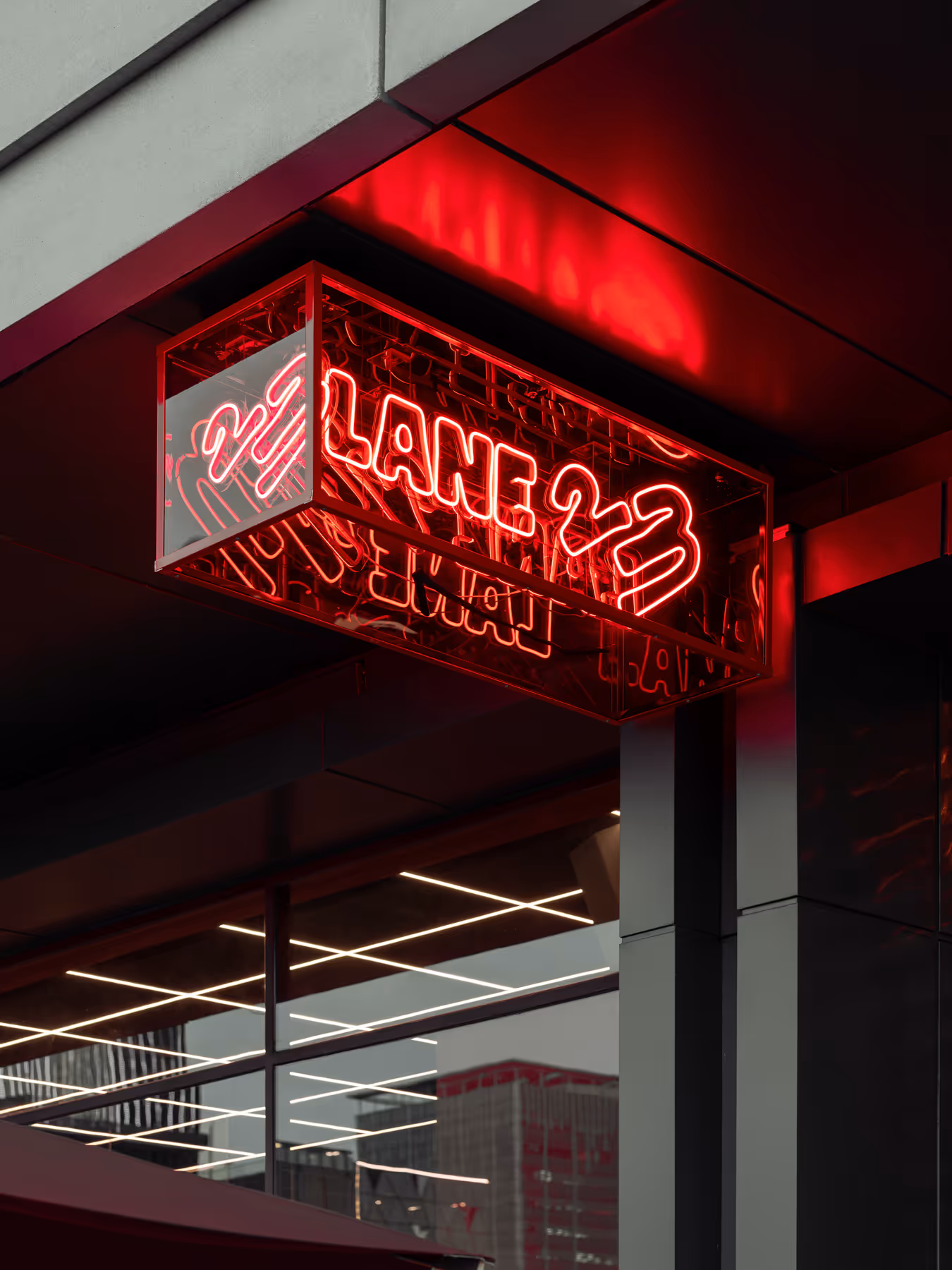 Exterior entrance of Lane 23