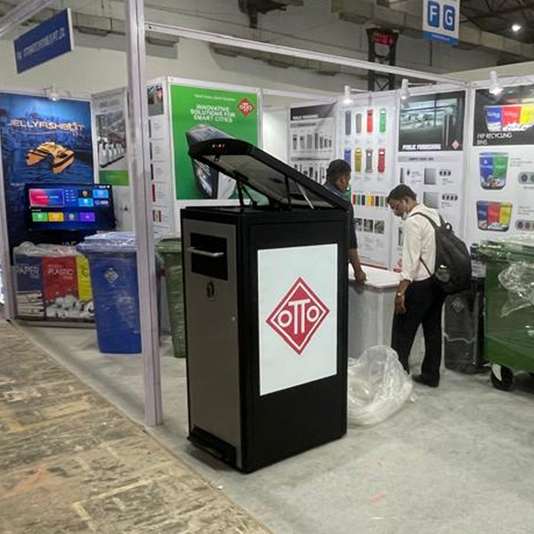 Smart Solar Compaction Bins