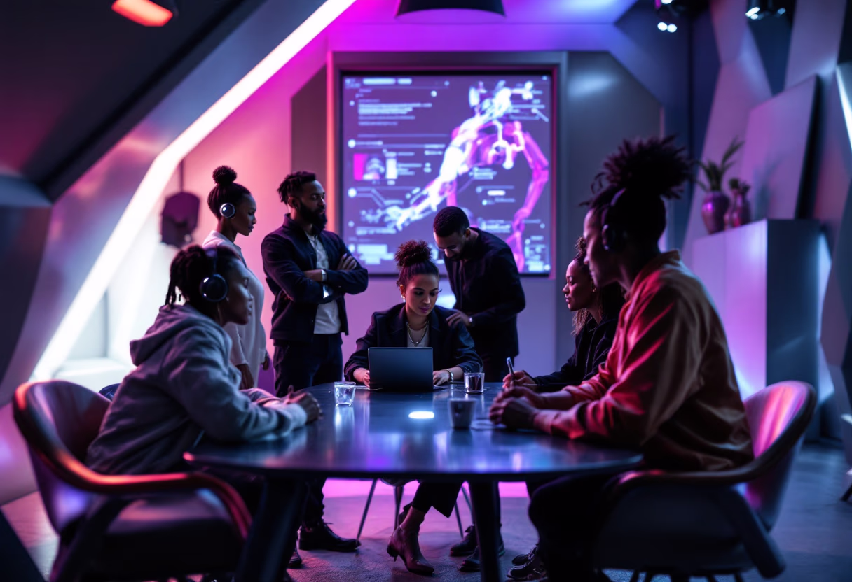 image of people working in an office setting