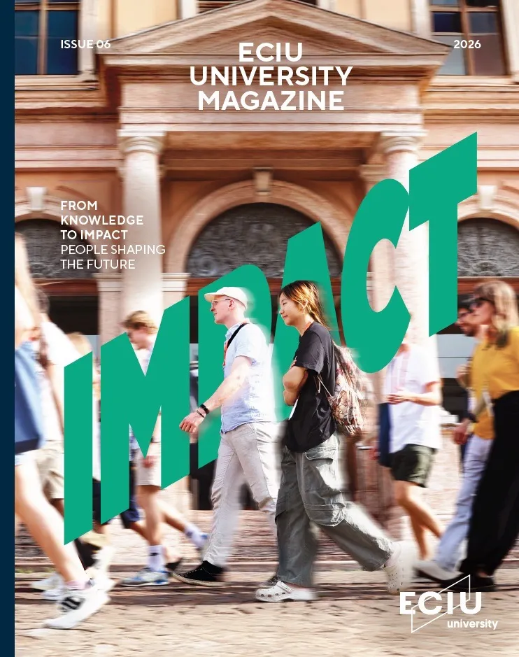 ECIU University Magazine Cover 2025