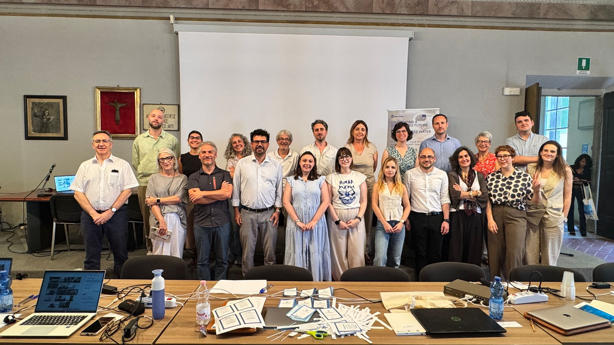 From expert dialogue to stakeholder co-design: WATERSENS brings Europe’s water community together in Lucca