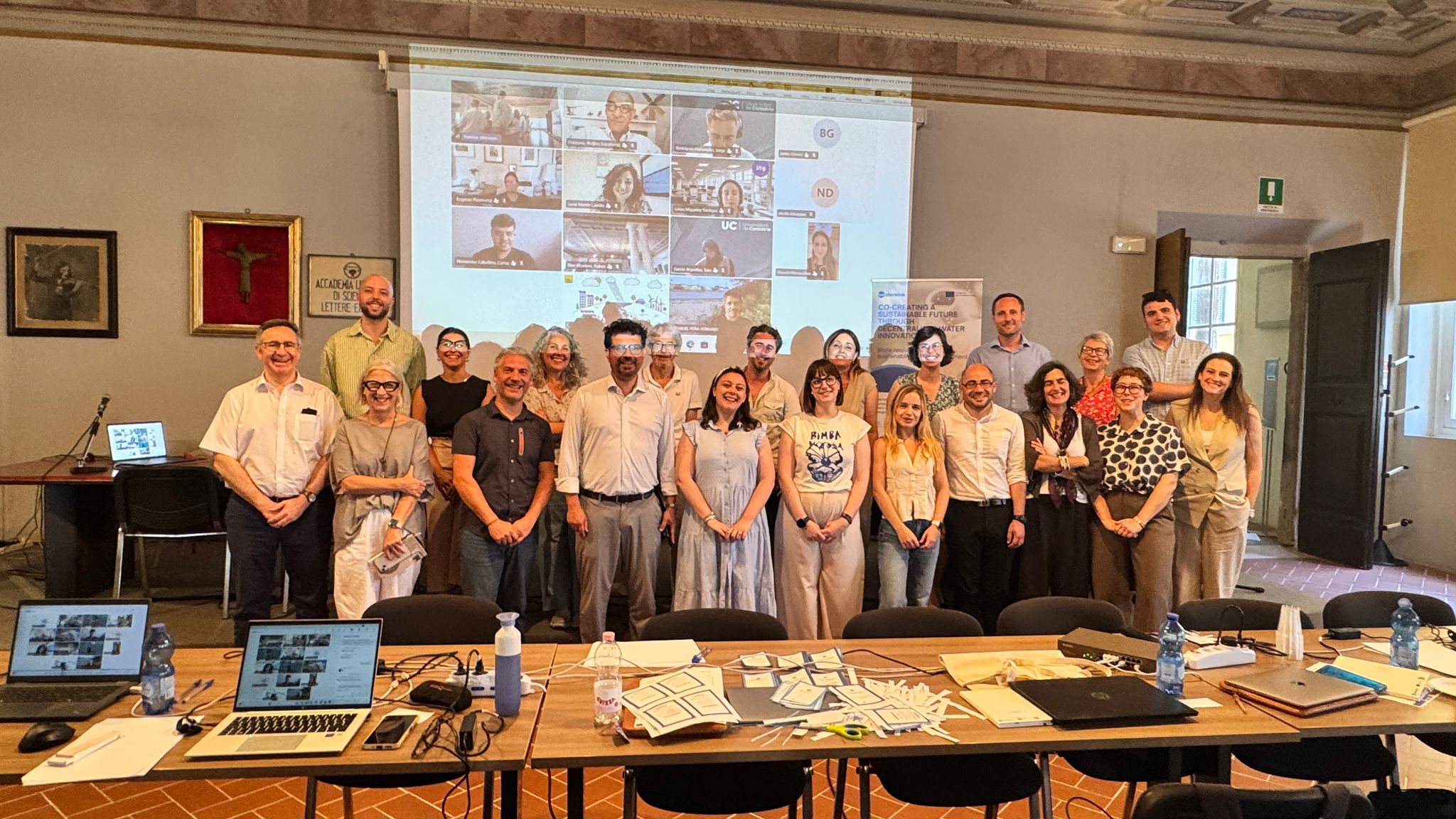 From expert dialogue to stakeholder co-design: WATERSENS brings Europe’s water community together in Lucca