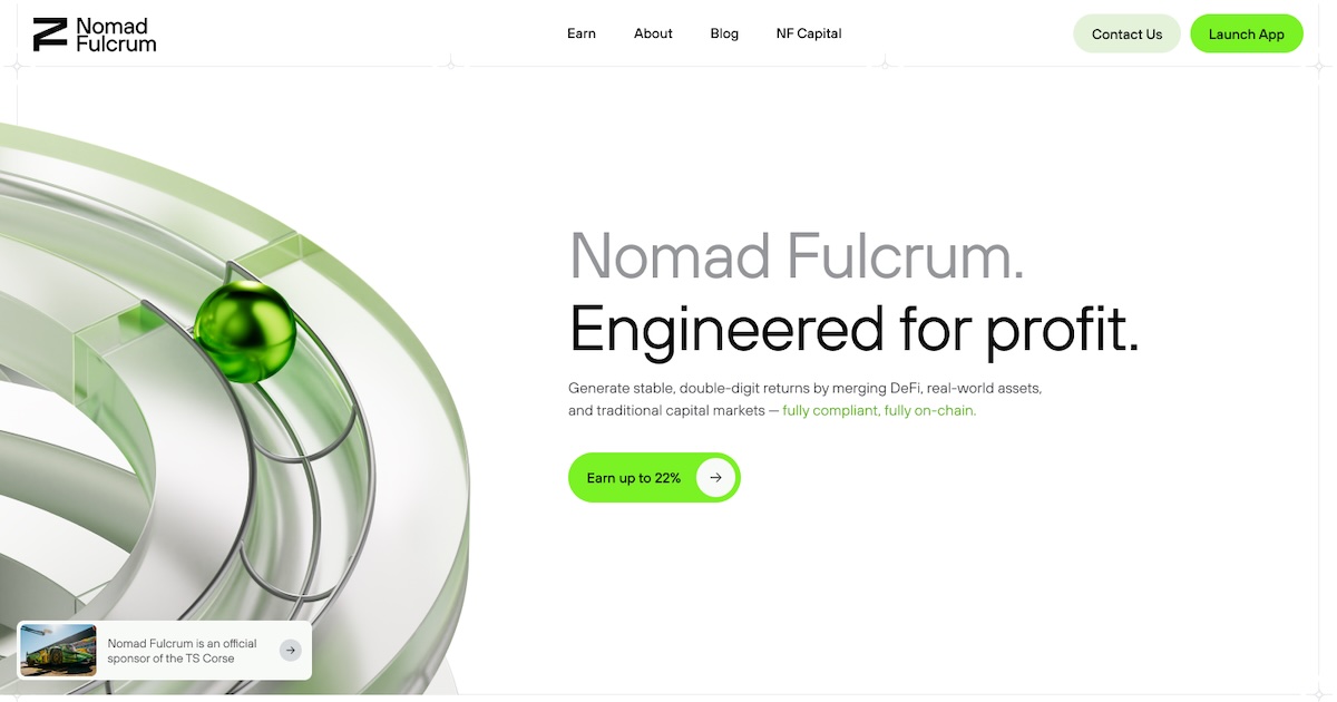 Nomad Fulcrum | The Yield Terminal for Interbank & Capital Markets