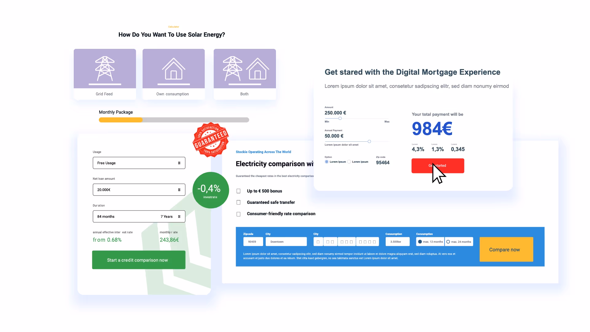 Ein paar Beispiele für Multi-Step Formulare