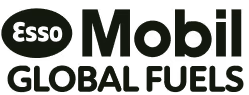 Esso Mobil Global Fuels logo.