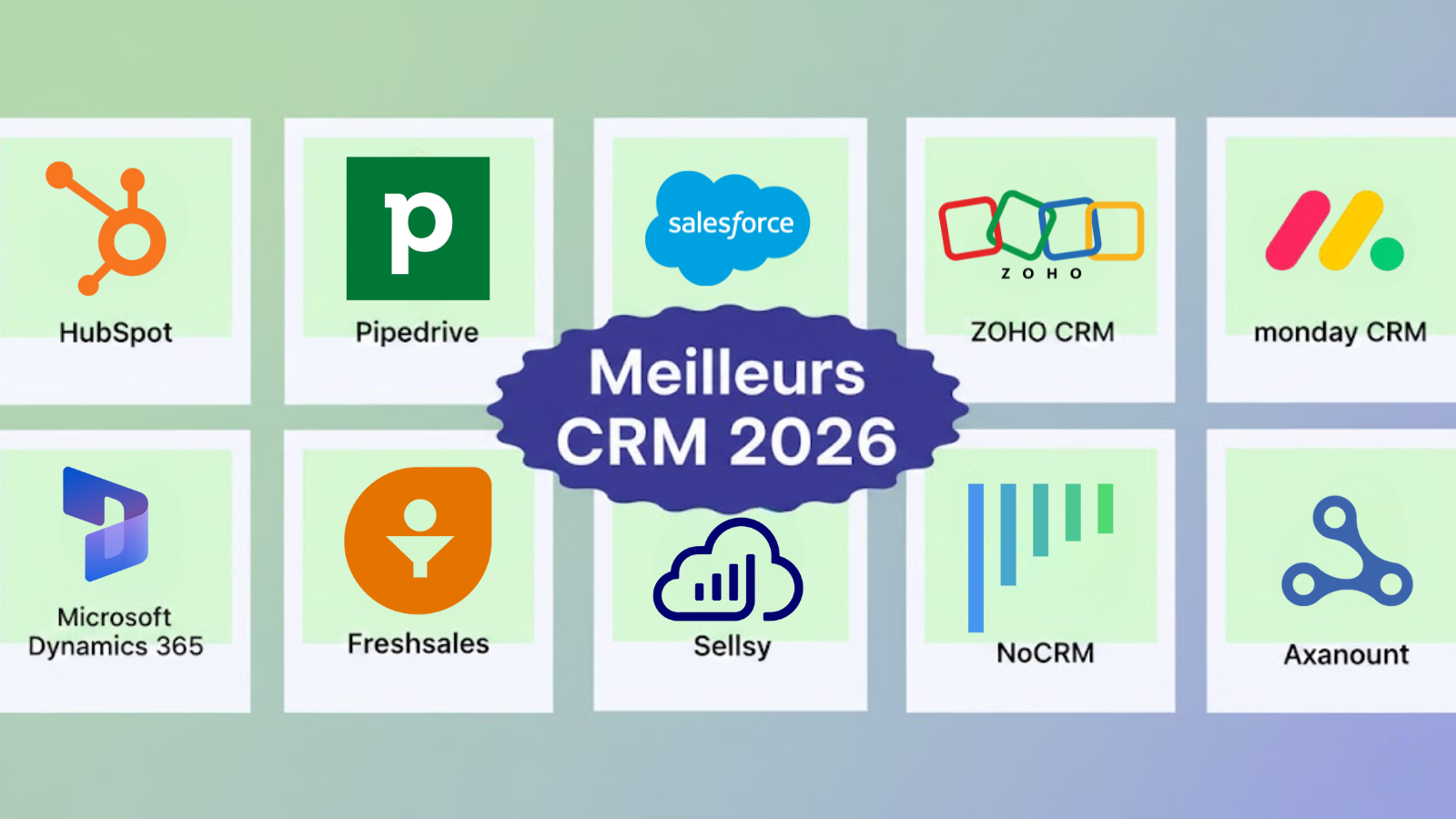 Top 10 meilleurs CRM  2026