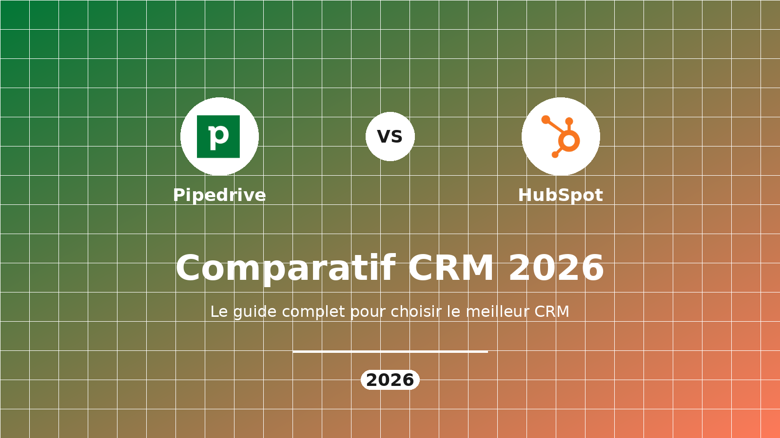crm banner pipedrive vs hubspot